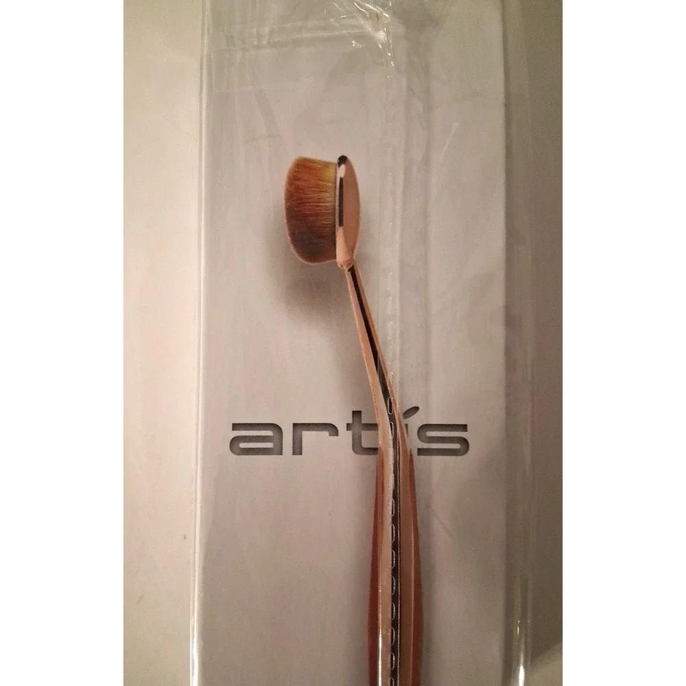 Artis Oval 4 Brush Elite Collection Rose Gold Finish, New Foundation Sealed Box